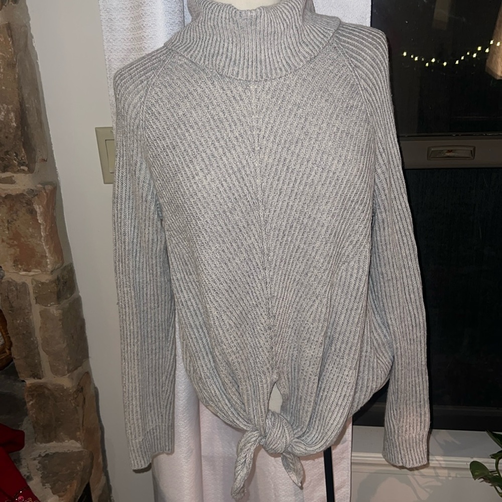 Anthropologie Moth mustard mock neck large